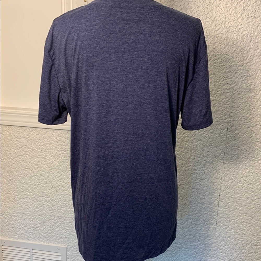 Women’s large Pickleball heathered Navy Blue Graphic T-Shirt - Picture 3 of 5